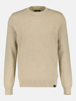 Rundhals-Strickpullover aus nachhaltig produzierter Baumwolle