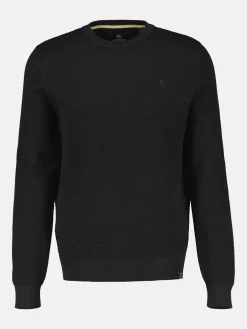 Rundhals-Strickpullover aus nachhaltig produzierter Baumwolle