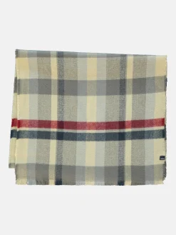 Schal in tonalem Multicolor-Karo