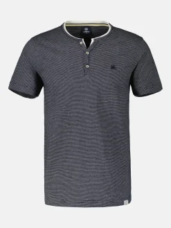 Serafino mit Finelinerstreifen, washed