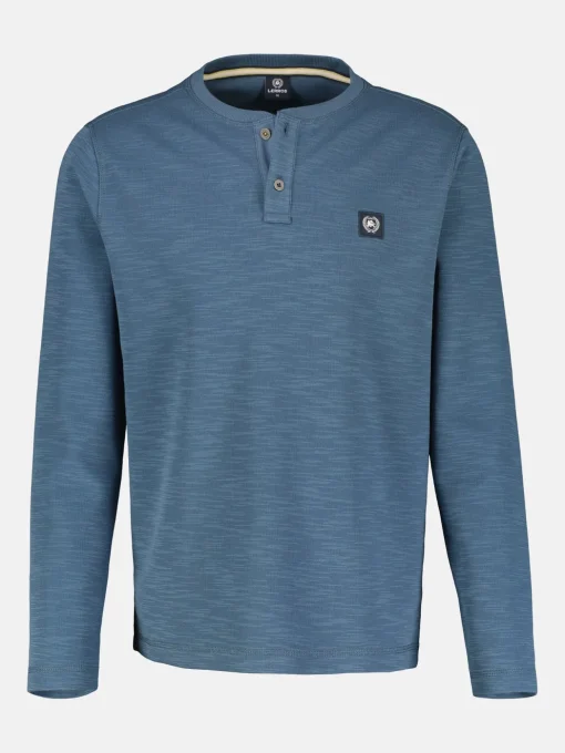 Serafino-Langarmshirt für Herren in Übergrößen