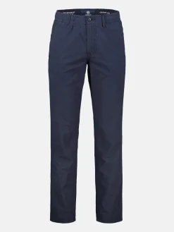 Sommerliche Chino mit Leinenanteil, RELAX FIT