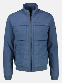 Sportiver Blouson in Struktur-Steppdesign