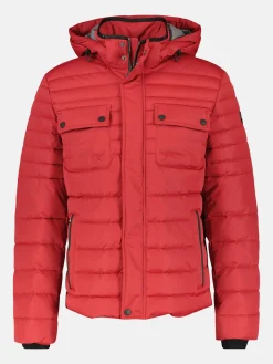 Steppjacke mit abnehmbarer Kapuze