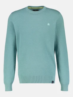 Strickpullover bis 6XL mit Rundhalsausschnitt, nachhaltig produziert