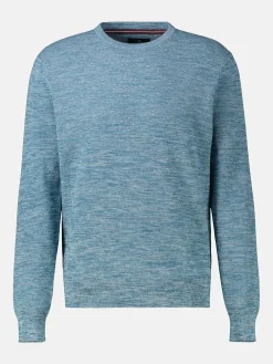 Strickpullover in Melangeoptik