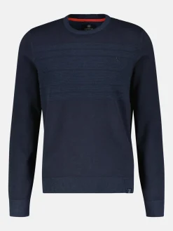 Strickpullover tonal gestreift