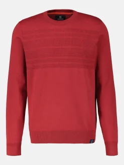 Strickpullover tonal gestreift