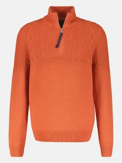 Stricktroyer mit Cable-Muster