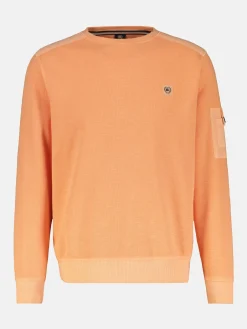 Strukturiertes Sweatshirt mit Details