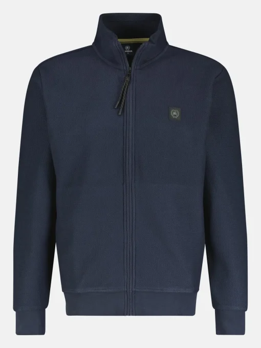 Struktur-Sweatjacke in großen Größen für Herren