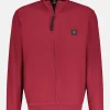 Sweatjacke in Strukturqualität