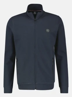 Sweatjacke in Strukturqualität