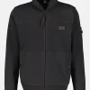 Sweatjacke in weicher Qualität