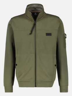 Sweatjacke in weicher Qualität