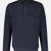Sweat-Troyer mit Steppmuster