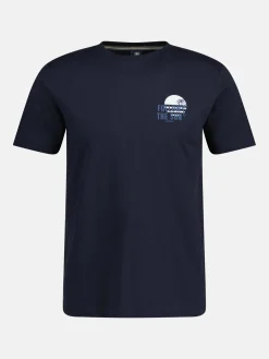 T-Shirt mit Brustprint *Follow the sun*