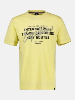 T-Shirt mit Brustprint in Übergrößen