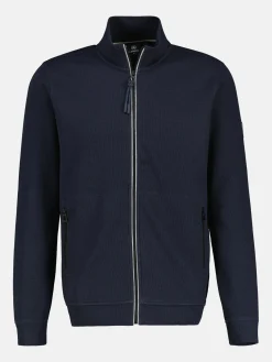 Unifarbene Herren-Sweatjacke für Herren in Großen Größen