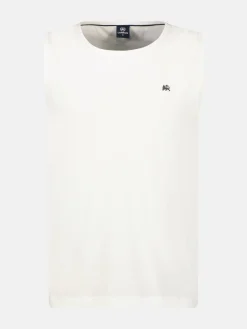 Unifarbenes Tanktop für Herren