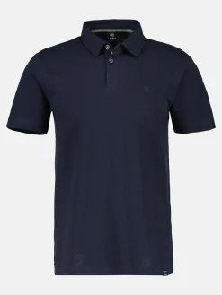 Waffelpiqué-Poloshirt