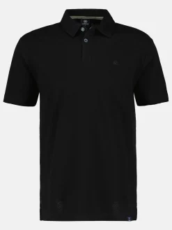 Waffelpiqué-Poloshirt