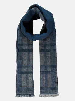 Webschal im Patchwork-Look